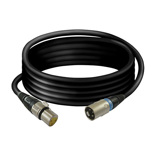 Tasker 492329329 audio cable 3mt.  xlr 3 pin male/xlr 3 pin female