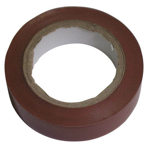 MKC 492518155 Insulating tape brown 0,13mmx15mmx10mt self-extinguishing