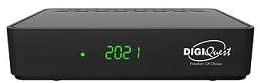 Decoder Digitale terrestre con display, USB, DC12V, doppio telecomando
