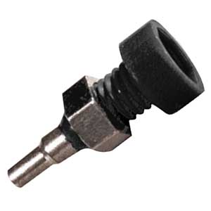 Boccola Professionale Da Pannello Ø2mm Nero BOP/3N