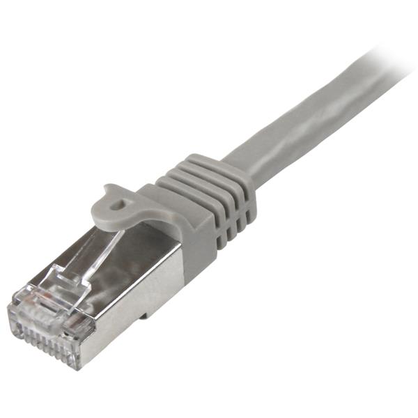 Startech.com N6SPAT50CMGR Cavo di rete Cat6 Ethernet Gigabit - Cavo Patch RJ45 SFTP da 50 cm - Grigio