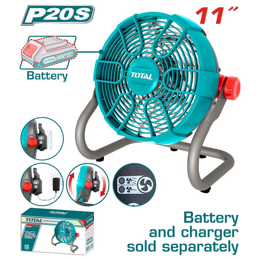 27cm Battery Fan TFALI2002