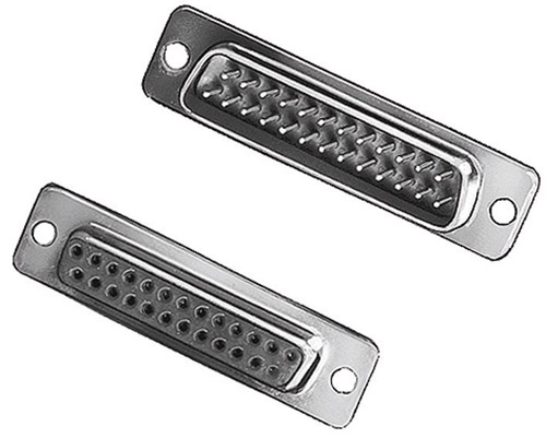 Connettore serie d dritto 9poli femmina per c.s.