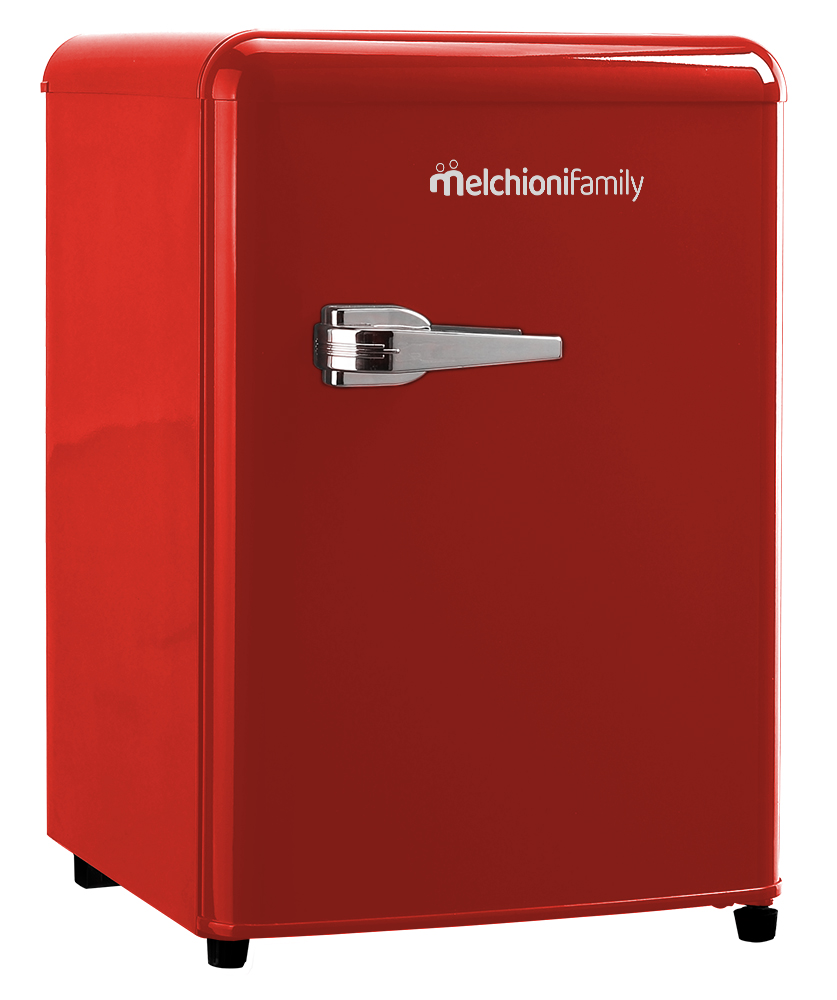 Minifrigo SIBERIA 45 vintage 45L con compressore rosso