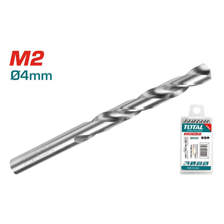 4mm HSS Drill Bits for Metal TAC110401