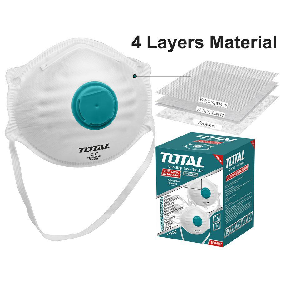 Mascherina FFP2 Carboni Attivi - Industrial TSP402