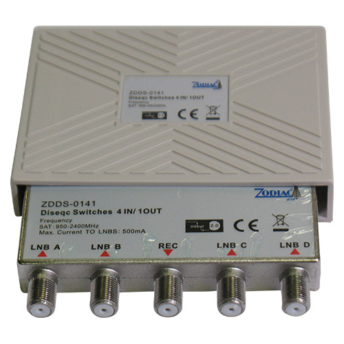 ZDDS-0141 - Diseqc 4 IN - 1 OUT