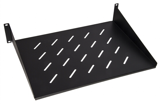 MKRIP350N2U - RIPIANO PER ARMADIO 19 2U PROFONDITA' 350 MM. (UNIVERSALE) COLORE NERO