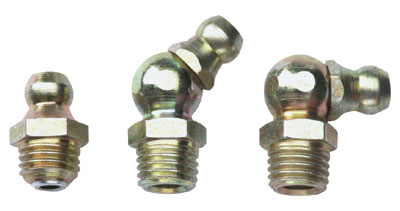 M6 x 1 ugelli ingrassatori dritti, pezzi 20