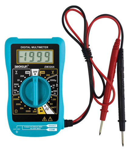 Multimetro Digitale Mini tascabile autorange EM-320A All-Sun