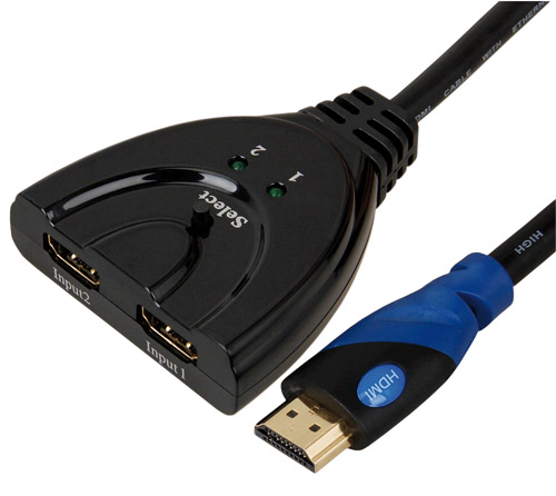 SELETTORE MKH-HSC-01 SWITCHER HDMI 2 X 1, CAVETT MKH-HSC-01