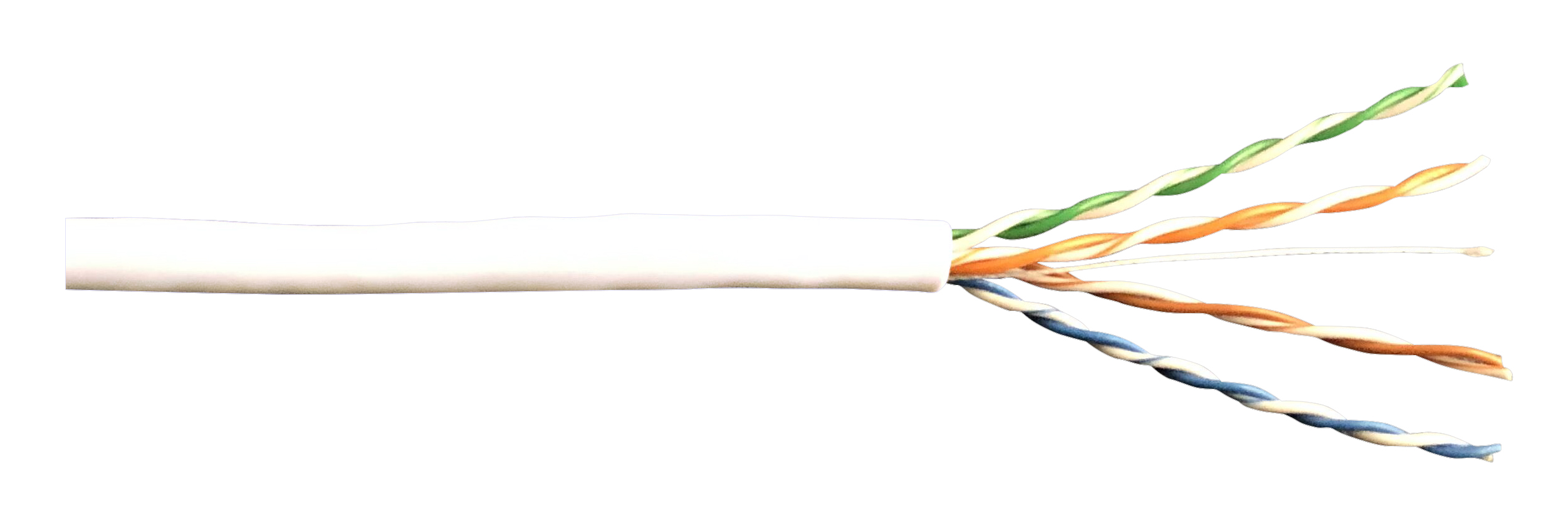 Cavo lan categoria 5e utp solido con conduttori in rame MKC MKC5EUSCU100W