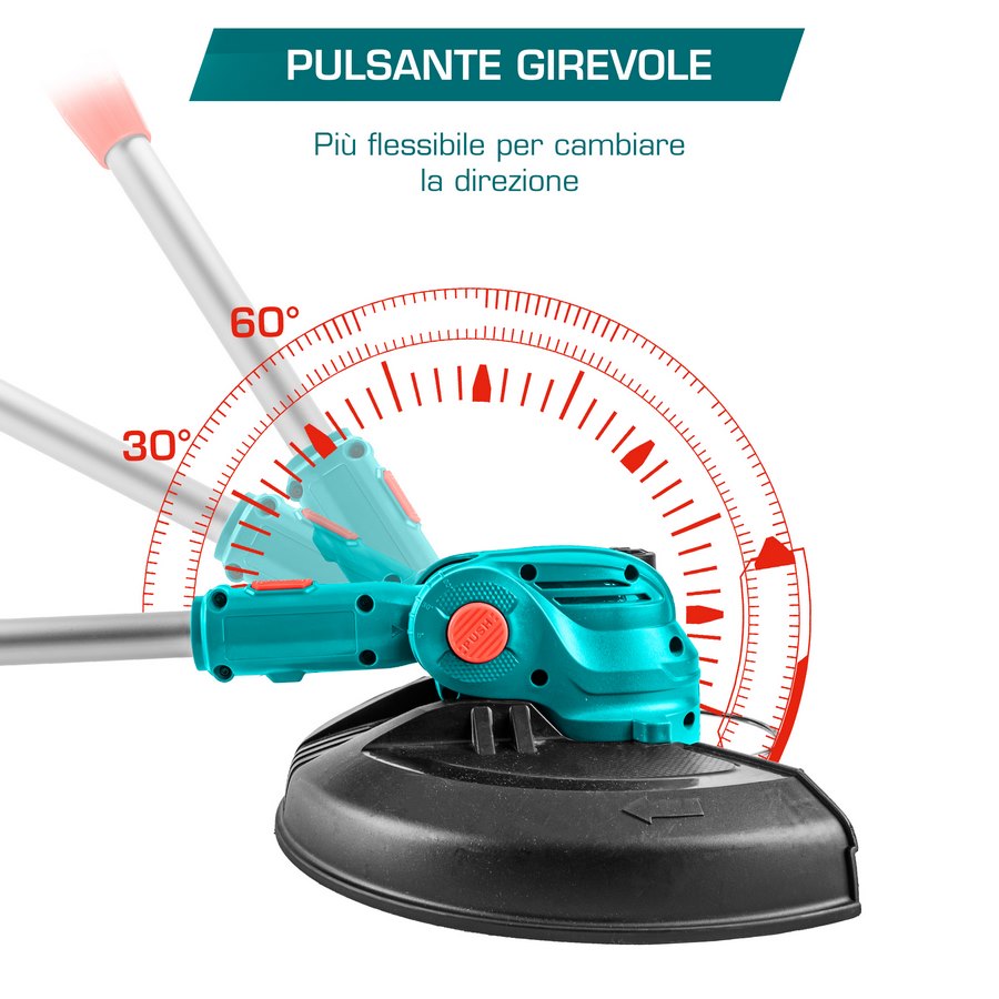 Decespugliatore Tagliabordi - One Battery TGTLI20018
