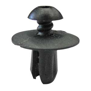 Rivetto In Plastica A Vite Ø6mm H=11mm Nero D/7895-C