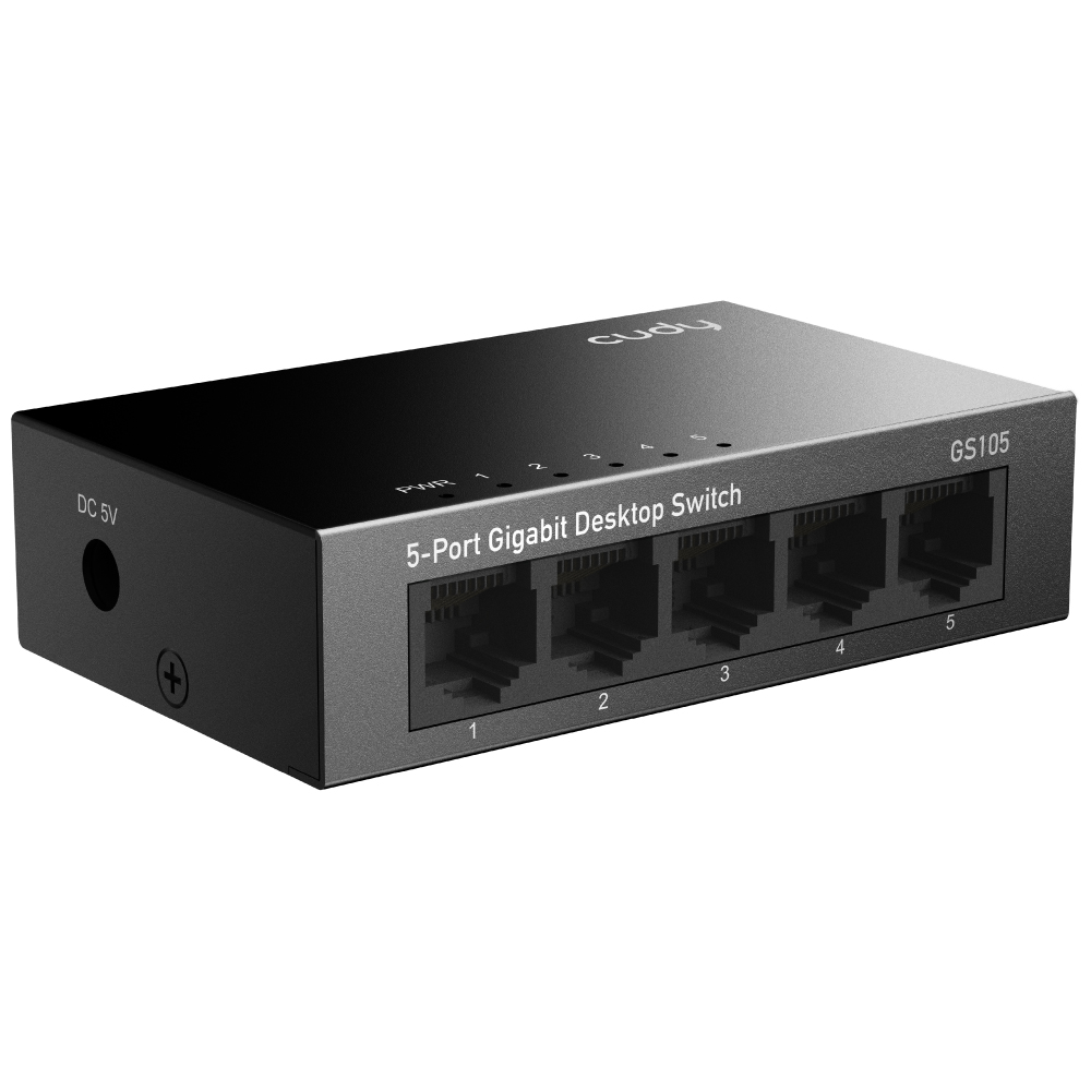 GS105 - 5-Port Gigabit Metal Switch