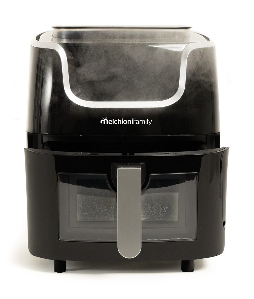 Friggitrice ad aria GIOIA 6,5L con funzione vapore nera