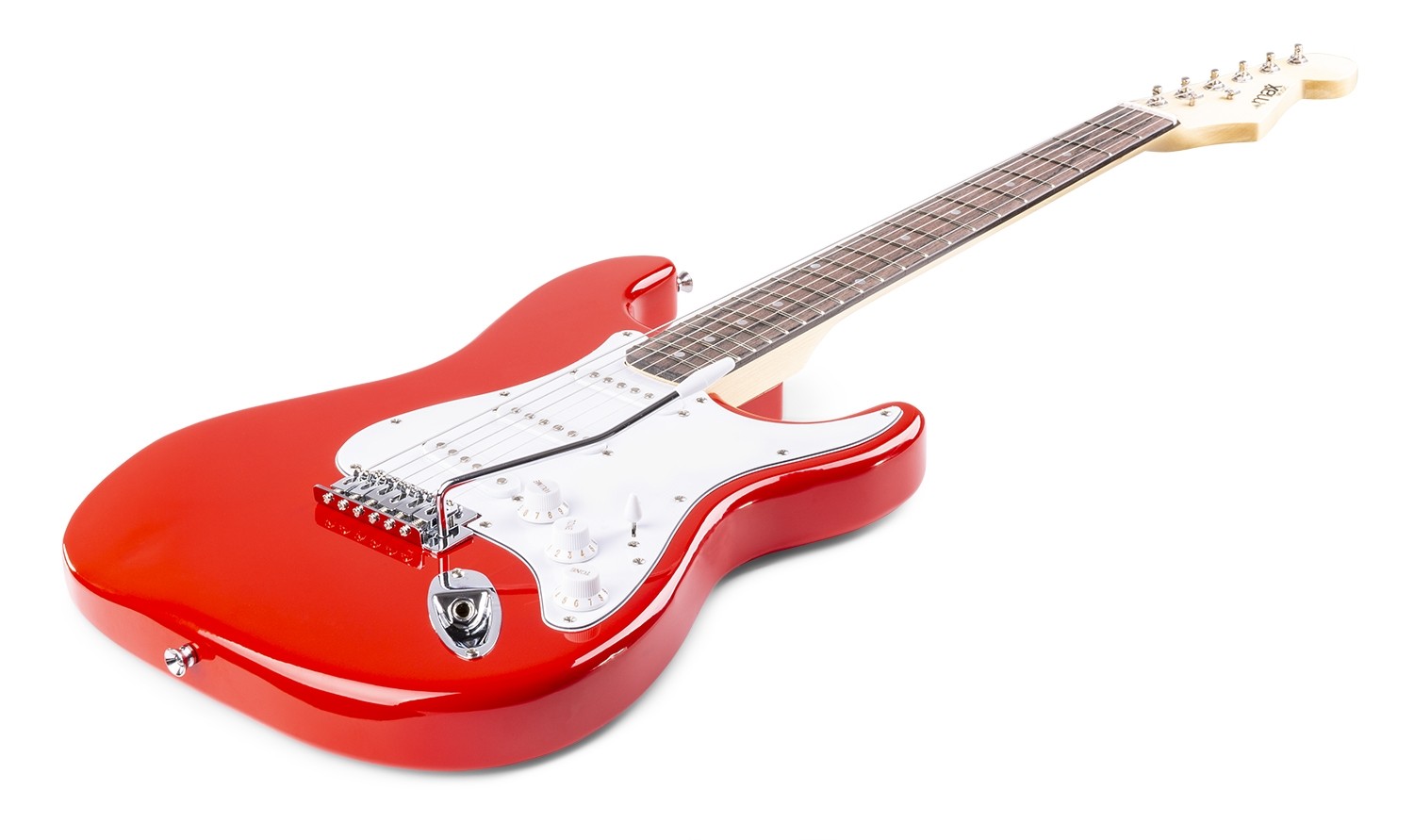 Set Chitarra elettrica + Amplificatore + Accessori Mod.Gig Kit rossa