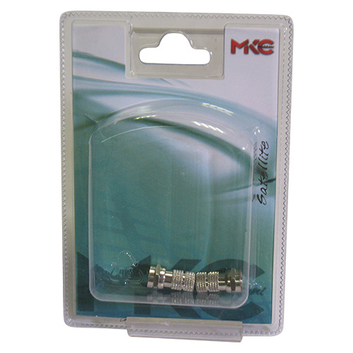 MKC RG59 Connectors fper Cable  blister 2 pz.