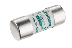Fusibile cilindrico 22X58 63A AM 500V