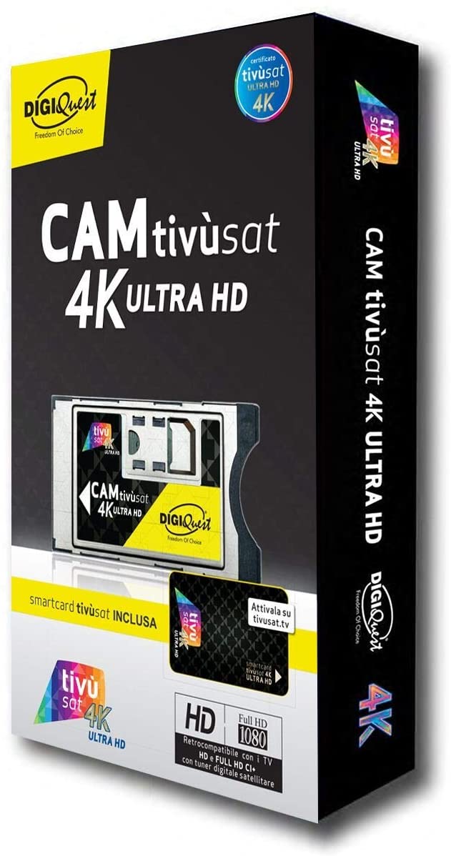 CAM TiVÙSAT 4K UHD