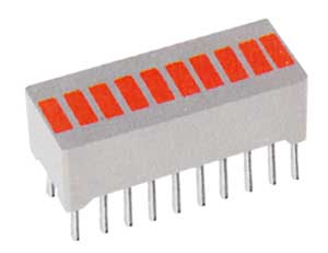 10-Segment Red LED Bar LED/EBL-C