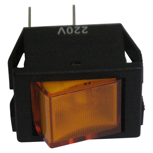 interr. a bilancere luminoso bipolare on-off 15a-220v arancio 10CS9067O ORANGE