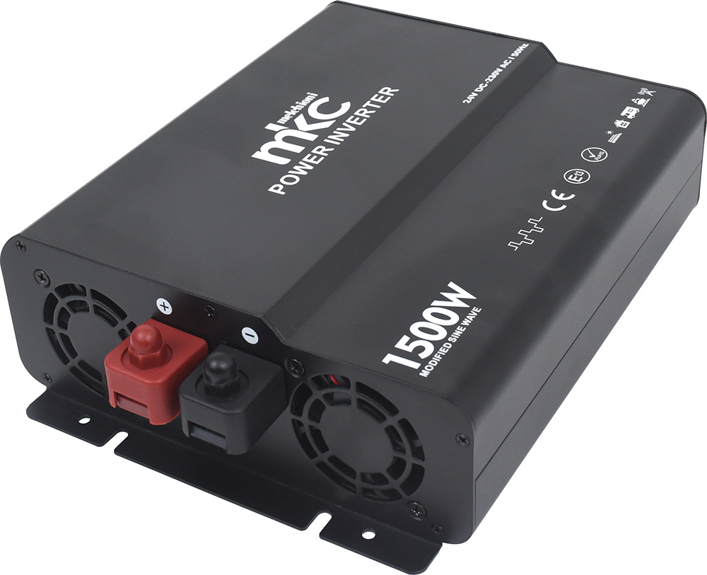 INVERTER MKC-RS1500M-24 24VDC 230VCA 1500W SOFTSTART ONDA MODIFICATA