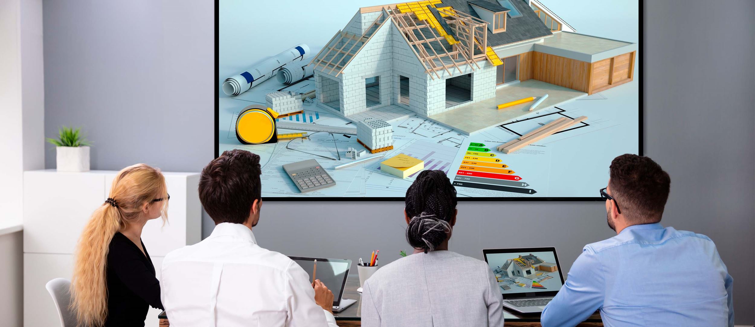 4K400STx - Videoproiettore a focale corta UHD 4K