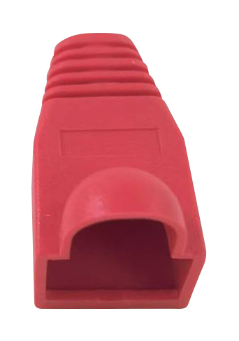 Cover for RJ45 Plug 6mm - Red (Bag of 100 pcs)