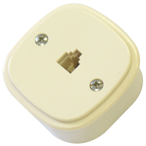 Presa telefonica modulare a muro 6/4