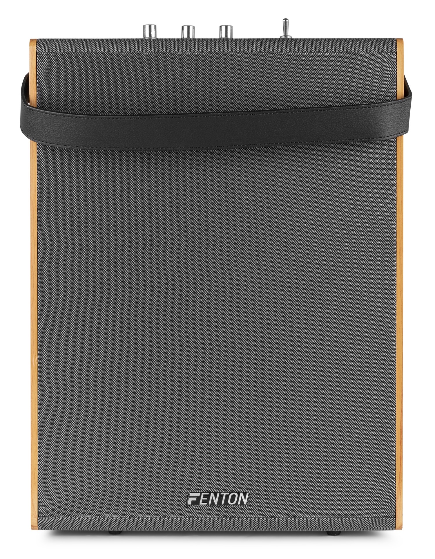 Diffusore Bluetooth da 40W stile Vintage in legno chiaro, woofer da 8”, Mod. VBS80