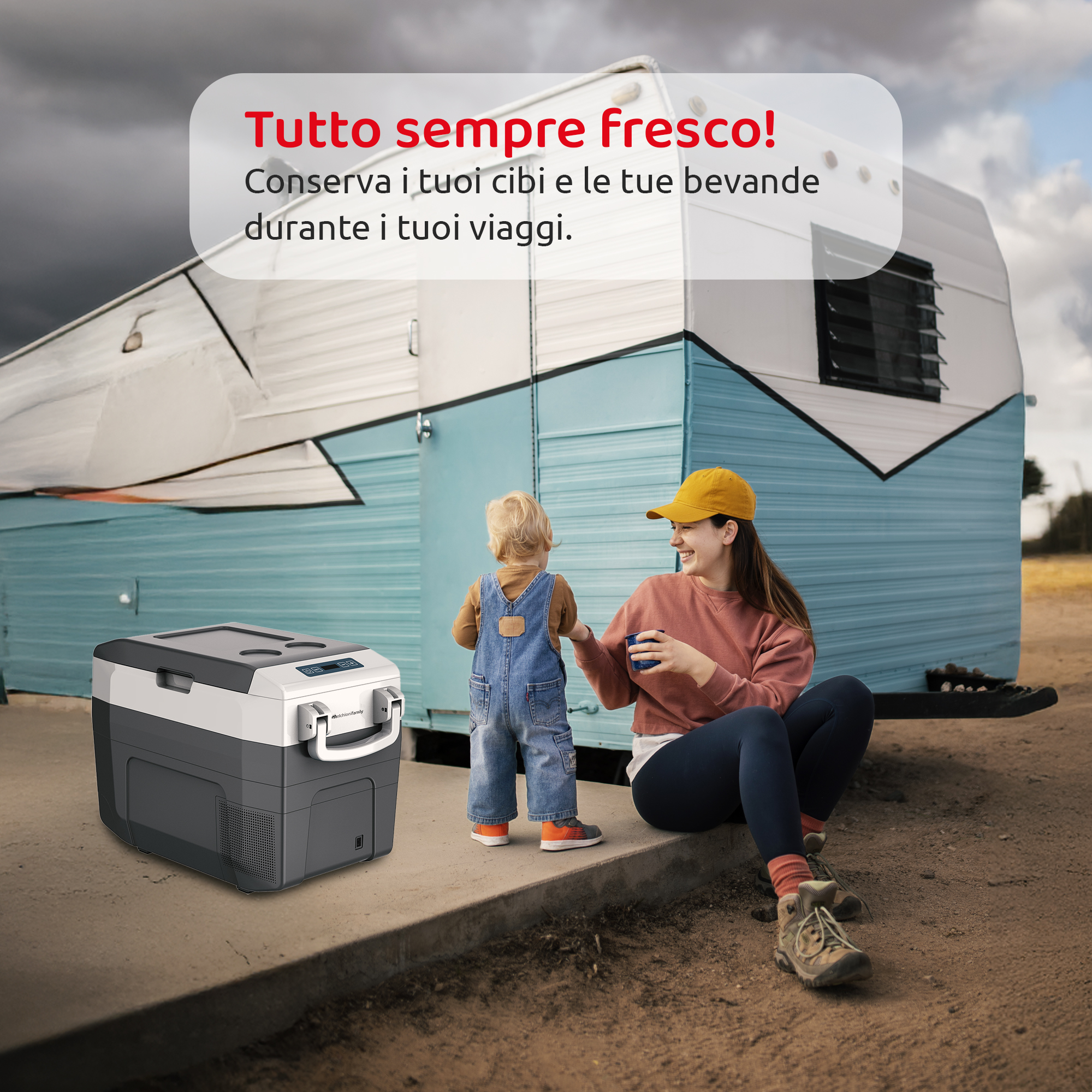 Frigo portatile GLACIALE 40 -  37L rigido