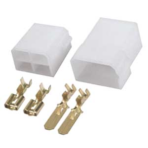 Blocchetti Irreversibili Faston 6,3mm 2 Vie FA/1946-C