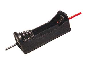 Battery holder 1 Minimicro Ø 30X12 With Wires PIL/90-I