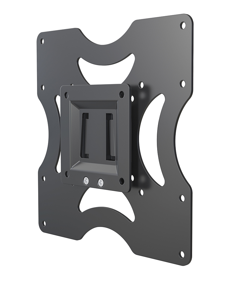 Supporto TV 17''-42'' a muro fisso nero, Mod. STV-IR-1742-FIXA