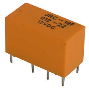 2-Pole Signal Relay 12V 1A RELE/2/12JRC-C