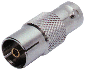 BNC female adapter - 9.5 mm coaxial socket AD/1910