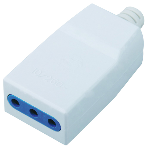 PRESA DI RETE BIANCA 10A BLISTER    MKC