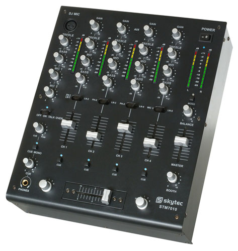 Mixer 4 canali, per uso professionale,  Mod. STM-7010