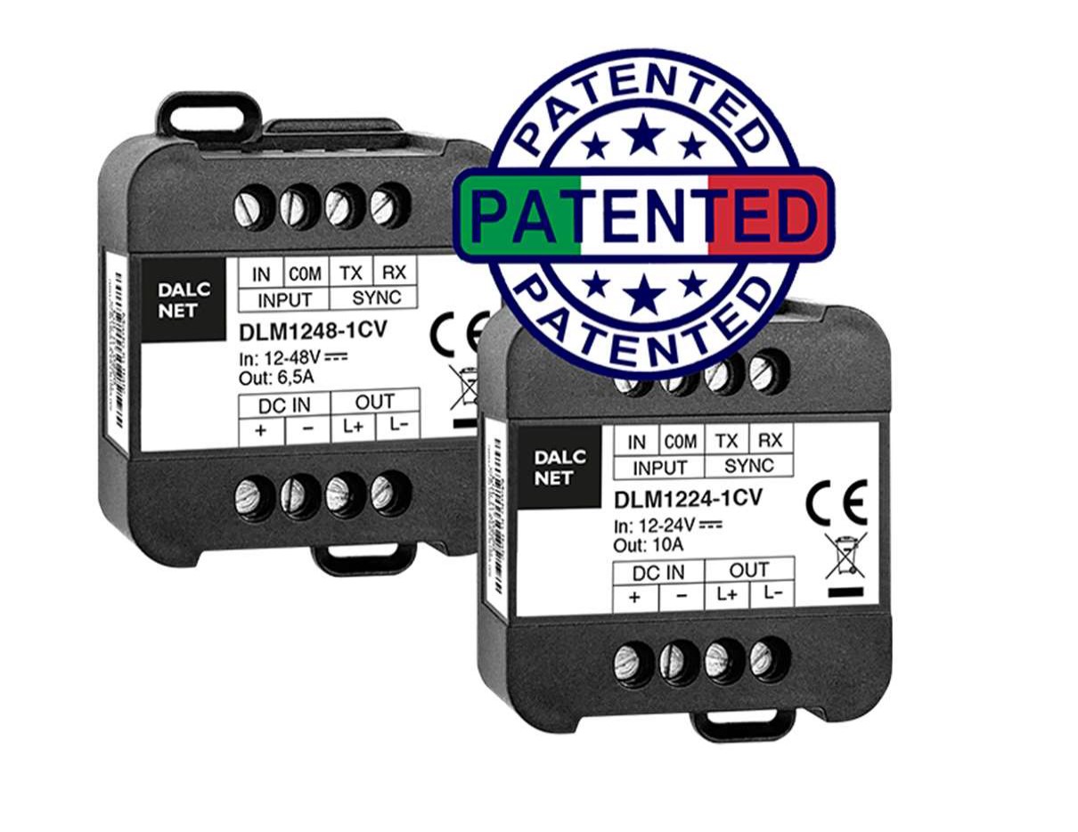 Controller dimmer DLM1224-1CV, 1 canale, MKC light
