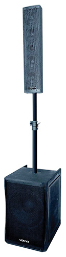 Sistema Full range attivo SUB + 1 Satellite 750W mod. VX1200