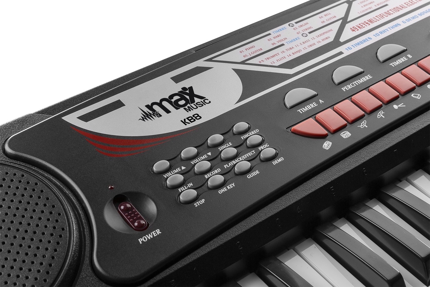 Tastiera elettronica con 49 tasti Mod. KB8