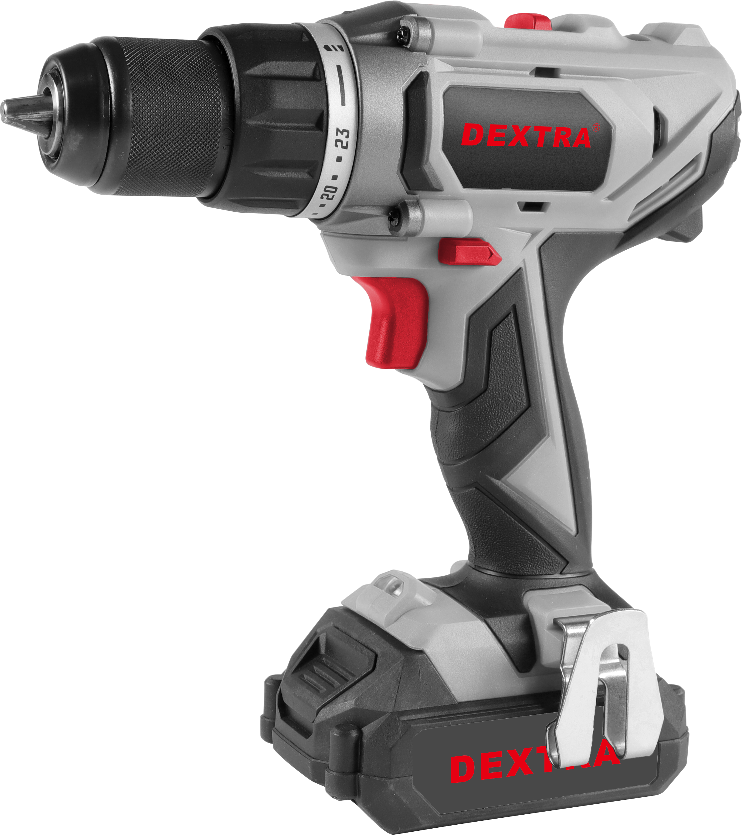 20V 50 N·m drill/driver with 13 mm chuck – DEXTRA