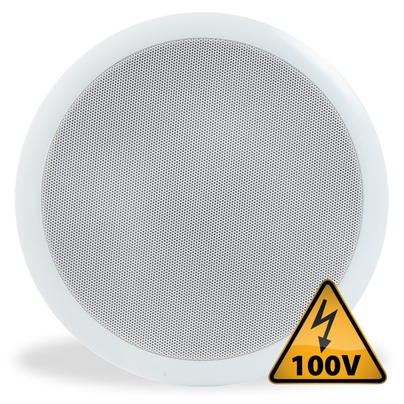 6W Ceiling Recessed Speaker, 100V-8Ω, white CSPB5