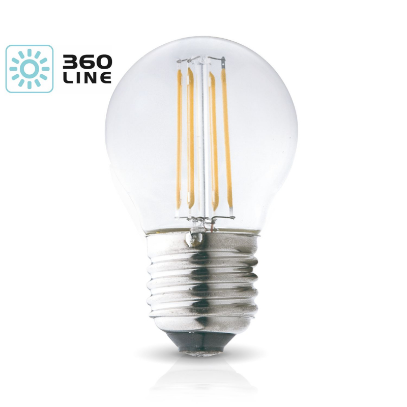 Lampadina a filamento 1.3W E27 3000K°