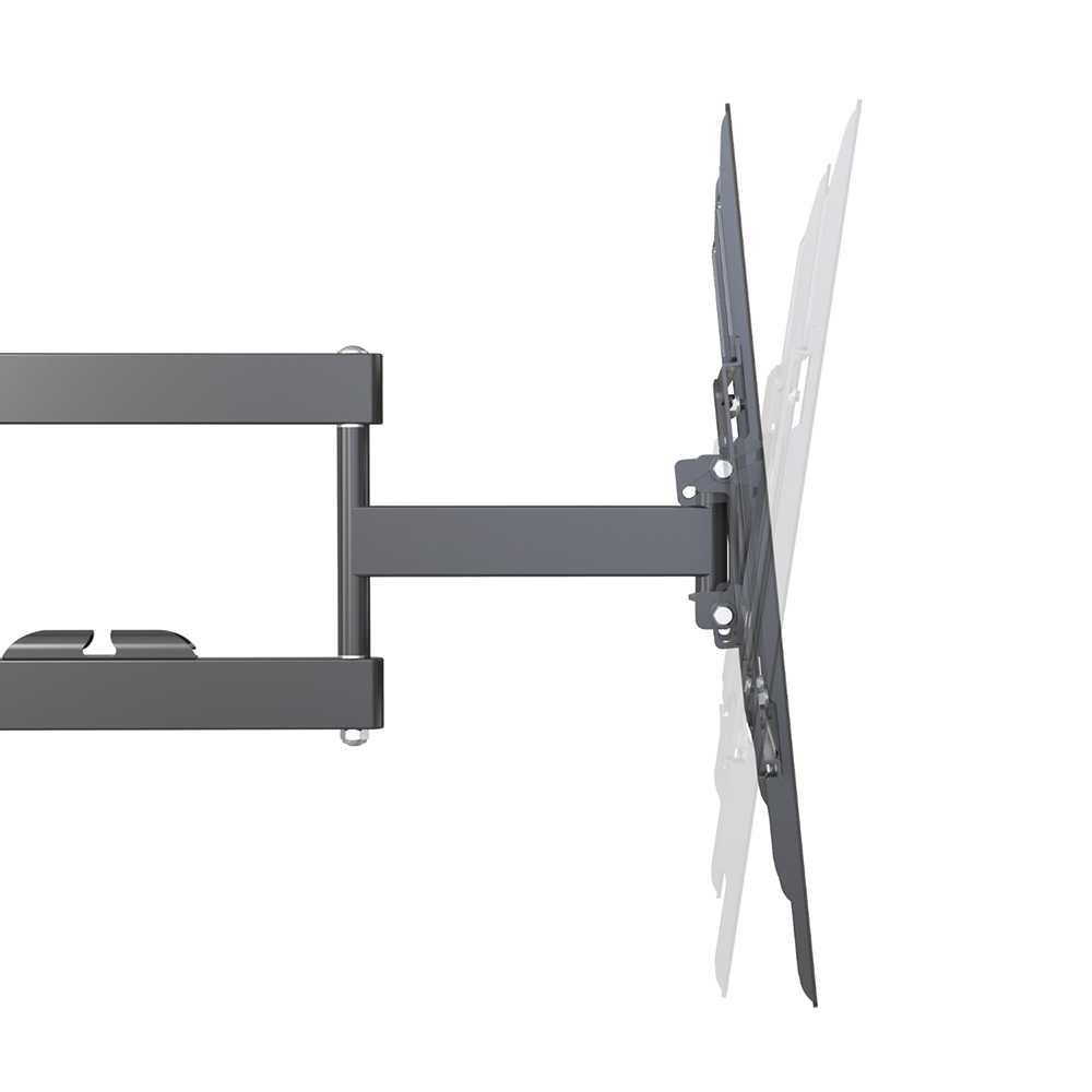 Supporto TV 22''-55'' a tre snodi nero, Mod. STV-IR-2255-3