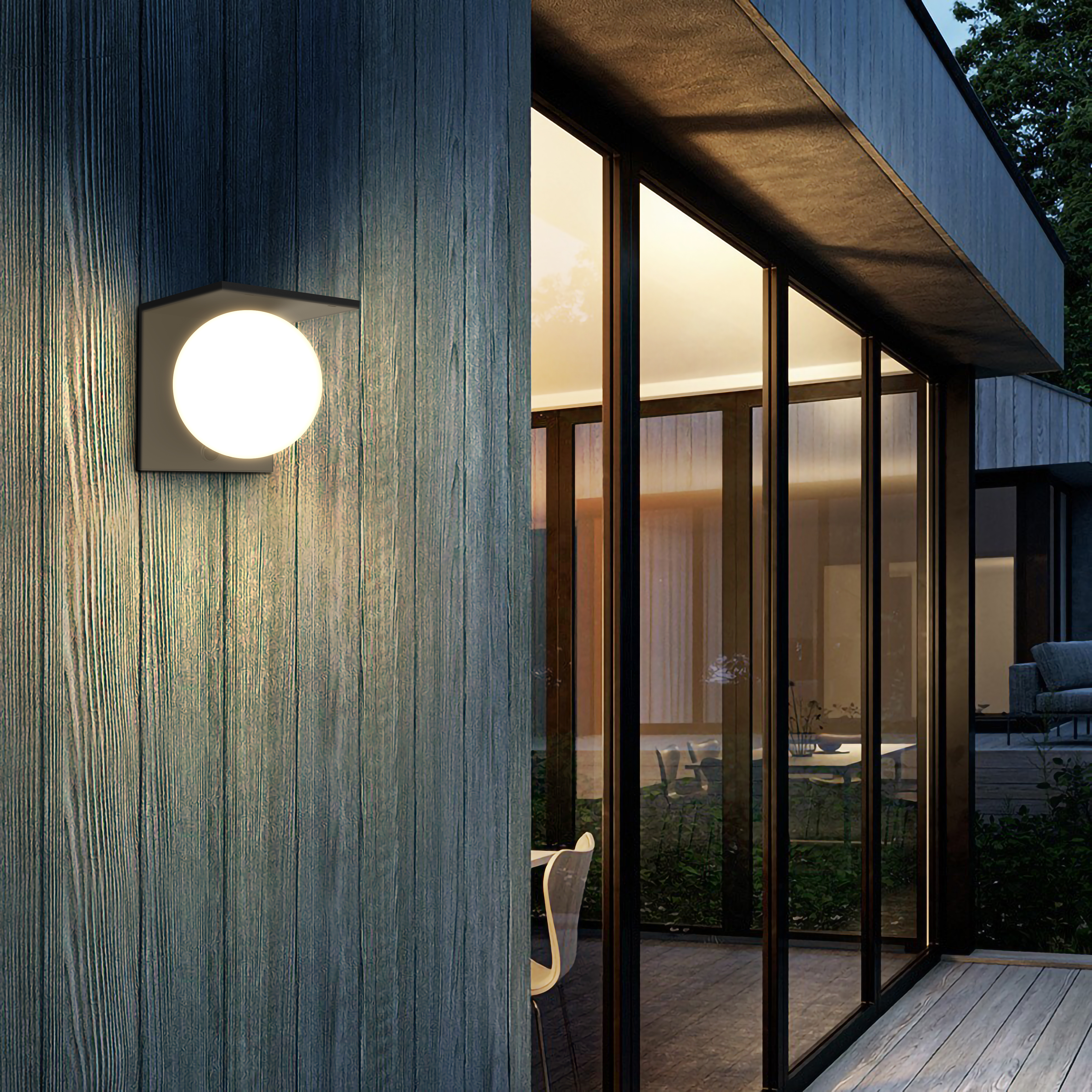 VESTA 1000 - solar wall lamp - 4000K
