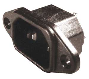 10A Three-Pole Panel Power Plug SPP/150