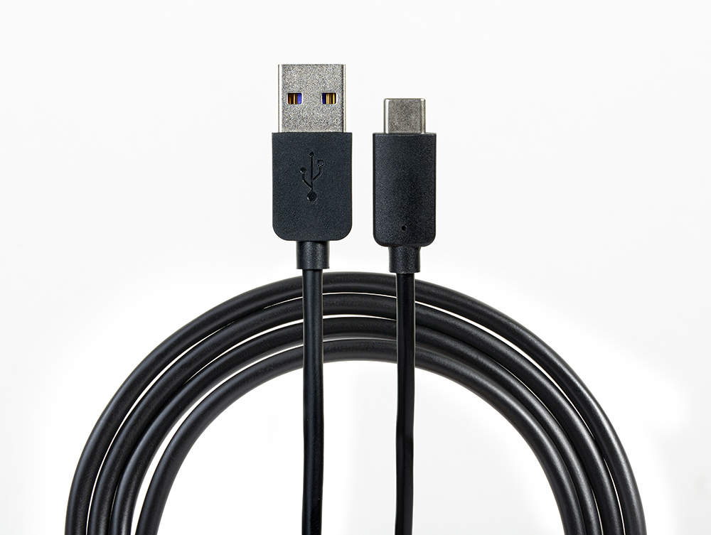 MK-20.100.AC.05, 100W USB 2.0 cable with A - C connectors, length 0.5 m.