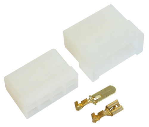 BLOCCO 5404237 FASTON FEMM+MASCHIO 6,35MM 8 V